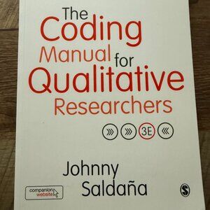 NEW THE CODING MANUAL FOR QUALITATIVE RESEARCHERS